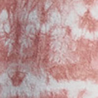 Pedro del Hierro Tie dye sweatshirt with puffed sleeves Pink