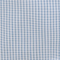 Pedro del Hierro Non-iron gingham shirt with a soft finish Blue