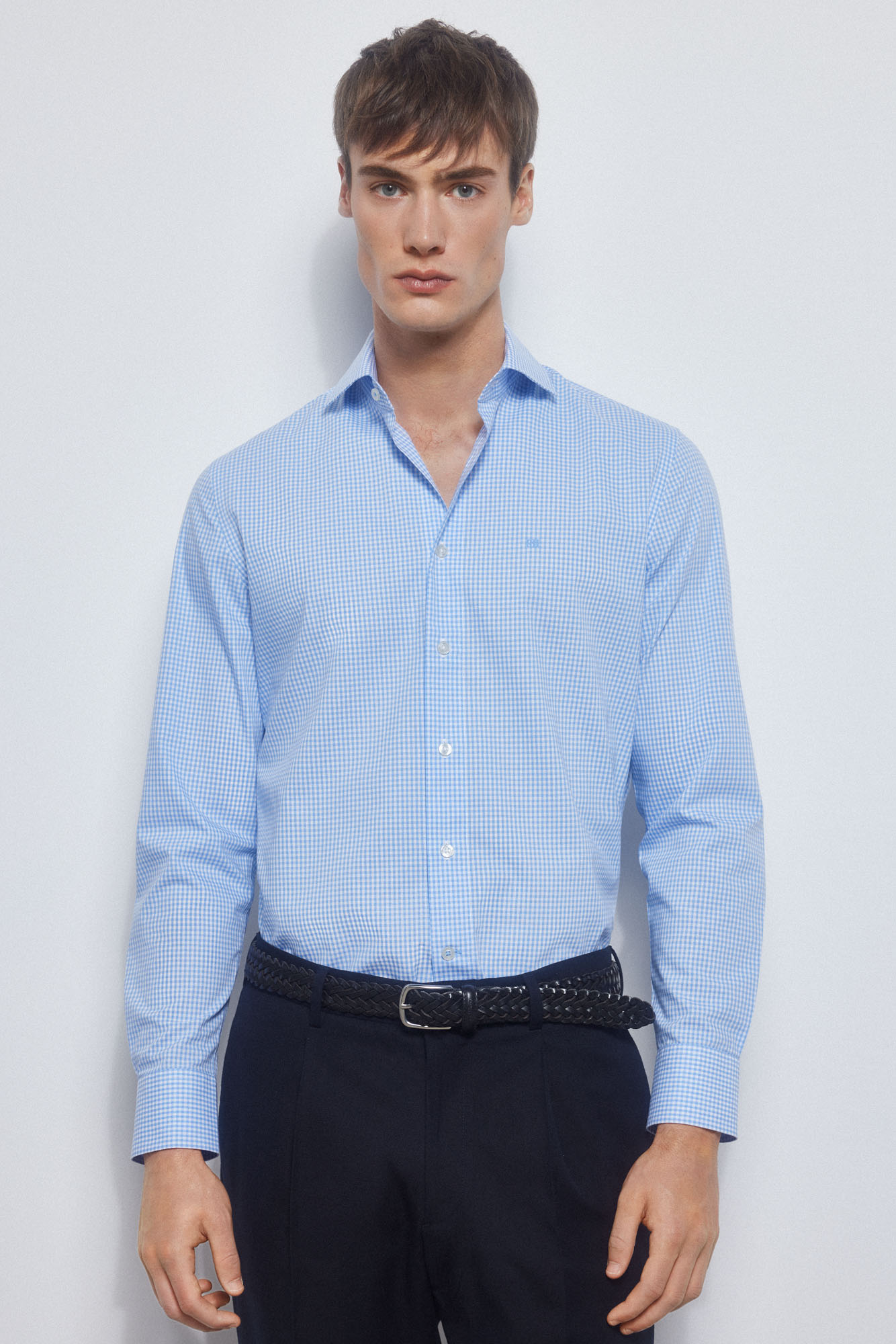Non Iron Cortefiel Pedro Del Hierro Camisas Plain Non Iron Stain