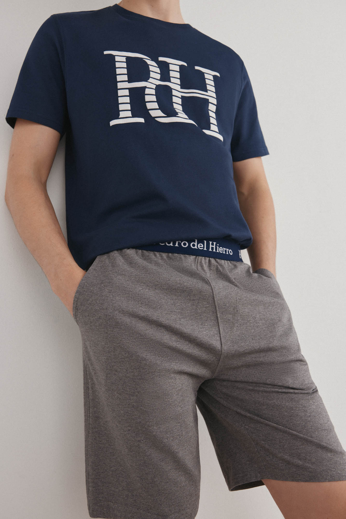 Del Hierro Pijama De Rh Conjunto De Pijama Malha Pijamas De Homem