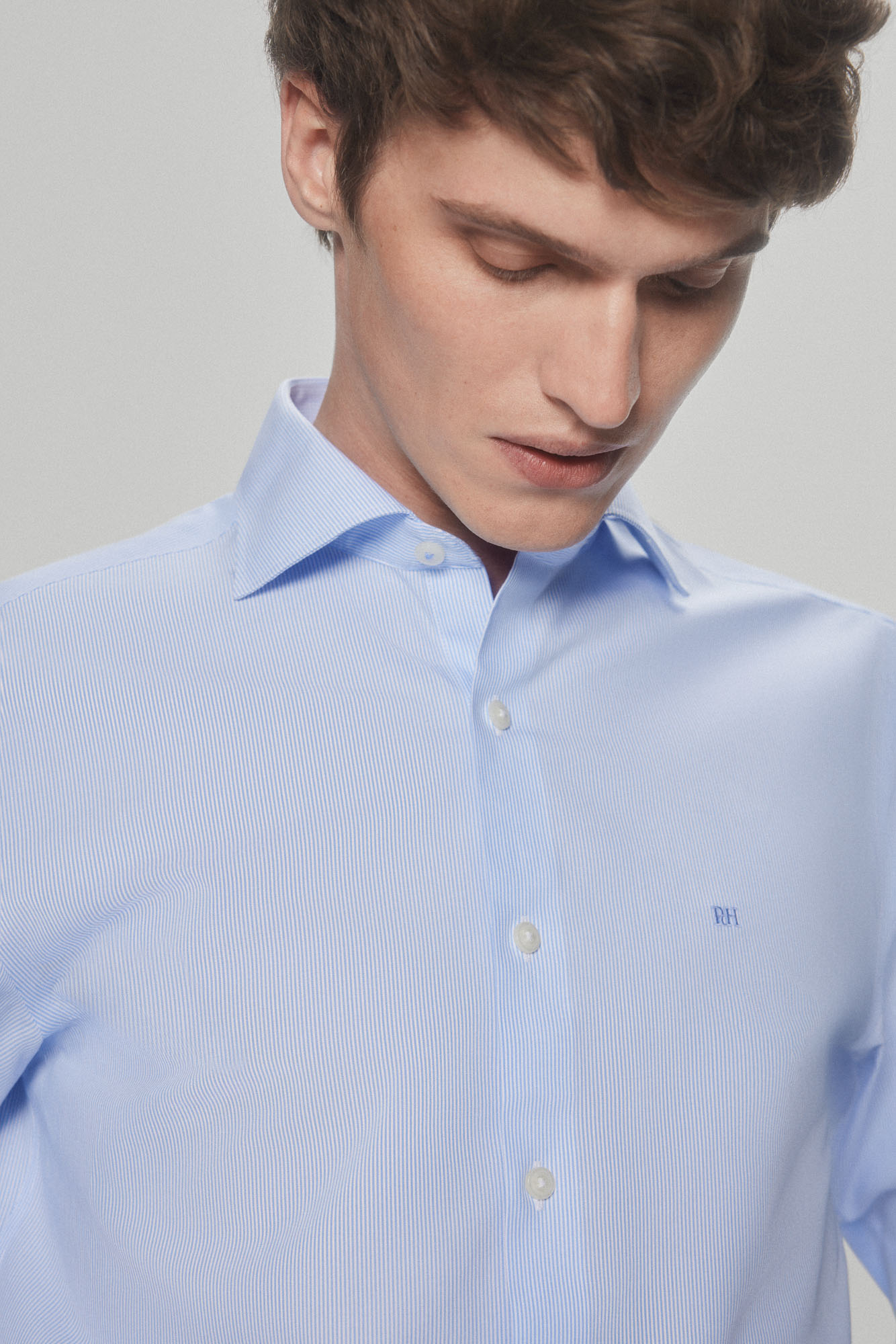 Camisa vestir facil plancha y antimanchas rayas regular fit, Camisas de  hombre, Pedro del Hierro