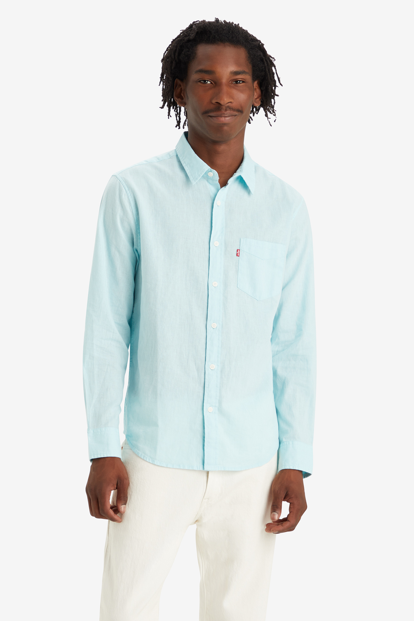 Chemise Homme Pedro Del Fierro Fil à Fil - Manches Longues, Coupe Régulière, 98% Coton 2% élasthanne