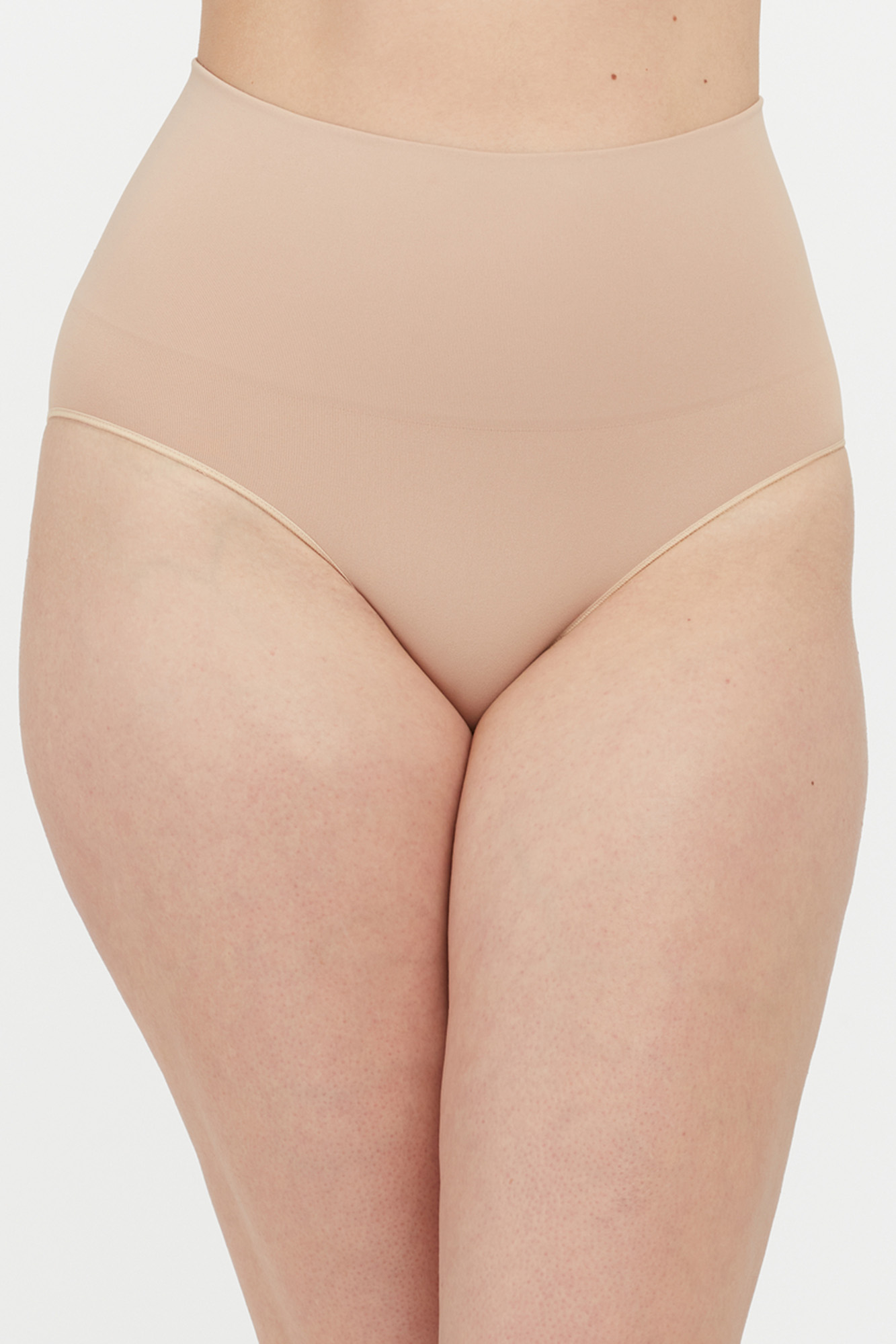 Cuecas modelantes de cintura alta nylon reciclado, Roupa interior de  mulher
